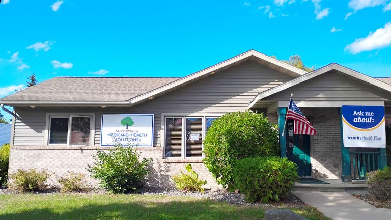 Exterior street view of Northwoods Medicare & Health Services